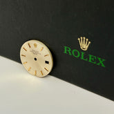 Rolex Date Ladies 26mm SIlver Dial Gold Stick Oyster Jubilee 6917 69173